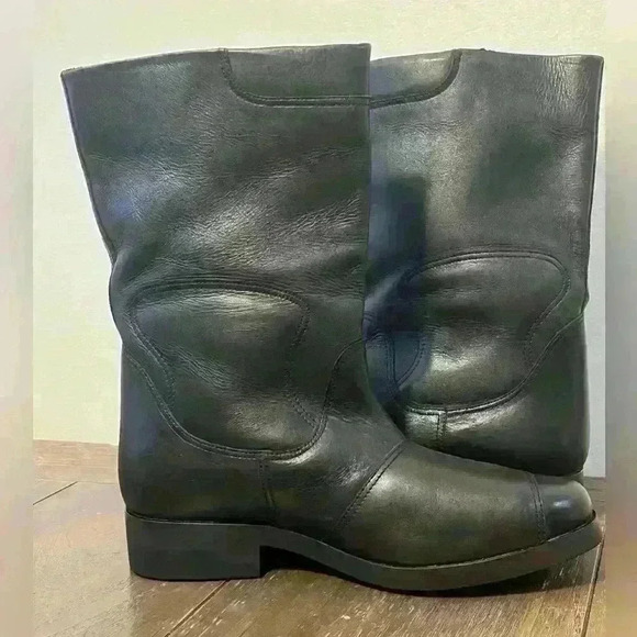 Vintage Arusa Motorcycle Boots 70’s New Mens size 8.5 - Picture 6 of 12